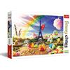 Trefl, Puzzle, Dolce Parigi, 1000 Elementi, Città Divertenti, Qualità Premium, per Adulti e Bambini da 12 anni
