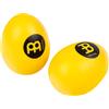 Meinl Percussion Egg Shaker Pair - 2 Shaker Ovetti con Suono Morbido e Pulito - Regalo per Musicisti - Plastica, Yellow (ES2-Y)