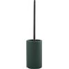 Spirella Scopino per WC Tube in Porcellana Opaca Verde Scuro