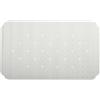 Spirella Tappetino da Bagno in Gomma Ruby 70x40 cm Bianco