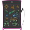 GUYUCOM Tavoletta Grafica LCD Scrittura 8,5 Pollici Schermo colorato Doodle Tavolo da Disegno Tavoletta Grafica con Pulsante di Blocco per Regalo di Compleanno per Ragazze (Rosa)