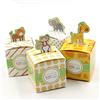 Ingrosso e Risparmio Bomboniere Compleanno 20 pz Scatoline Portaconfetti Cubo in Cartoncino Animali della Giungla Colorate per Bimbo o Bimba Nascita Battesimo Fai da Te Confettata Segnaposto