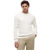 Tommy Hilfiger Classic Cotton Cable Crew Neck Mw0mw33132 Maglione, Giallo (Morning Side Yellow Heather), S Uomo, Giallo (Morning Side Yellow Heather), S
