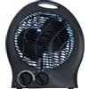 Brollux Riscaldamento elettrico, 2000 W, termoventilatore portatile VO-B, termoventilatore a spirale, radiatore elettrico