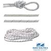Inox Nautica CIMA PER ANCORAGGIO E ORMEGGIO Ø 12 mm CORDA TRECCIA NAUTICA BARCA POLIESTERE