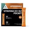 PROMO PHARMA Vitamina D3+K2 Liposomiale Pocket Promopharma 30 stick - Integratore Alimentare