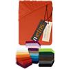 npluseins Lenzuolo con angoli classico in jersey - tanti colori e misure - 100% cotone 159.192, 70 x 140 cm, rosso camino