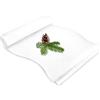com-four® Tappeto di Neve Finta per la Decorazione di Natale - Neve Artificiale per Decorare - Tappeto di Neve per Decorazioni Natalizie