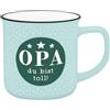 GRUSS & CO Becher in Emailloptik Opa du bist toll!