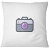 Bona Basics, Federa decorativa per cuscino, decorazione per la casa, per divano, caffetteria, dimensioni: 60 x 60 cm, colore: bianco