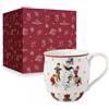 Villeroy & Boch - Toy's Fantasy Tazza con Manico Pupazzo di Neve 450 ml Variopinto, Tazze, Tazzine Caffè, Tazzine Caffe Ceramica, Xmas, Natale, Porcellana Premium