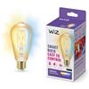WiZ Lampadina Edison Smart LED WiFi, Luce Bianca da Calda a Fredda, Filamento Ambrata, E27, equivalente a 50W, Tecnologia SpaceSense, Controllo Vocale (Alexa, Apple HomeKit, Google Home)