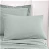 TODAY Essential - Set di 2 federe 50 x 70 cm, 100% cotone, tinta unita, Celadon
