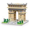 alltogetho Parigi Arc de Triomphe Micro Building Blocks - 1800+ Pezzi Modello di architettura 3D per adulti, sfidante esposizione da collezione, giocattoli antistress