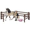Schleich 42270 - Set per la Cura dei Cavalli Andalusi