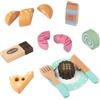 Dilpeak Cucina Giocattolo per Bambini, Giocattoli da Cucina Alimenti, Giocattoli Didattici di Simulazione per Bambini Dessert Tè Pomeridiano Giochi di Ruolo