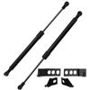TUCKBOLD Supporti Per Sollevamento Per Toyota RAV4 2019-2024 2Set | Nero, Acciaio Al Carbonio, 30cm/20cm, Per Cofano Anteriore, Impermeabile, Antipolvere, Facile Installazione, Staffe Incluse.