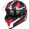 ORIGINE Casco Integrale per Moto da Strada con Doppia Visiera Omologato ECE2206