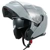 MY Casco Moto Modulare 935, Caschi Integrali Moto Omologato ECE 22.06 con Doppia Visiera per Uomo Donna (Grigio, XXL)