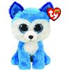 TY - Peluche - Beanie Boos - Cane Husky -Prince - Azzurro - Cagnolino con Occhioni Blu glitter - Il peluche con gli occhi grandi scintillanti - 28 Cm - 36474