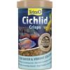 Tetra Cichlid Crisps - Mangime per tutti i ciclidi con esaltatori di colore naturali, lattina da 500 ml