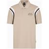 Armani Exchange Polo da Uomo Utility Edge, Colore Contrast Armhole Stripes, Logo Ricamato, Anacardi arrostiti, M