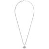 Breil, Collezione Amulet, Collana Donna in Acciaio Lucido con Elemento Centrale Timone, Chiusura a Moschettone, Lunghezza Regolabile 47-52 cm
