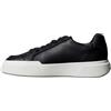 Calvin Klein Donna Chunky Cupsole Lace UP Lth Pinch YW0YW02020 Low Top, Bianco (Bianco Brillante), 5, Bianco Bianco Luminoso Vaporoso Bianco, 38 EU