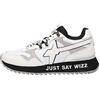 w6yz Yak-M.-Sneakers in Ecopelle e Nylon-Bianco, Bianco 46