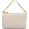 Love Moschino, BORSA A SPALLA Donna, Avorio, Taglia unica