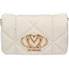 Love Moschino BORSA PU EMBOSSED AVORIO