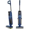 Vakume Lavapavimenti Senza Filo 3-in-1 VK9000 - Lavasciuga pavimenti - Autonomia 45 Min - Doppio Serbato d'Acqua 580ml/520ml - Filtro Triplo, Autopulizia, Display LCD e Assistente Vocale