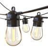 GlobaLink Catena Luminosa Esterno LED Collegabili, S14 Luci 31M/102FT con 30+2 Lampadine Infrangibili, IP65 Impermeabili Gazebo per Giardino Terrazza Partito-Bianco Caldo