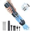 Minthouz Aspirapolvere a mano potente 17000PA, aspirapolvere portatile senza fili con lampada LED, pulitore compatto per peli di animali, casa, cucina, ufficio e auto