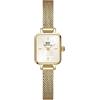 Daniel Wellington Quadro Orologi 15.4x18.2mm Double Plated Stainless Steel (316L) Gold