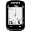 CooSpo COOPSO CS500 Ciclocomputer GPS 2.6 Contachilometri Schermo Personalizzabile LCD Tachimetro Bici con Mappe Offline e Pianificazione delle Strade Batteria da 45 ore, Supporta BLE5.0/Ant+, IPX7