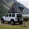VEVOR Tenda da Tetto Rigida, Tenda da Tetto Triangole Naturnest Rigida per 2-3 Persone, Tenda da Tetto Rigida Pieghevole con Scala Telescopica e Materasso, Impermeabile per Jeep SUV Van Pickup Truck