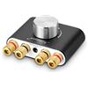 Nobsound Mini Amplificatore di Potenza Bluetooth; Hi-Fi Amplificatore Digitale Stereo 2.0 Canale 50W×2; con AUX/USB/ingresso Bluetooth