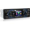 Motorsi Autoradio Bluetooth, 2.17 HD Touchscreen Stereo Auto 1 Din Autoradio FM Radio Auto Supporta FM Radio/AUX/Type-C/USB supporto iOS/Android Lettore MP3 + SWC