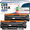 ASEKER 135X W1350X ( 135A W1350A ) Toner di Cartuccia [con chip] Alta Resa 2400 pagine Compatibile per HP LaserJet M207dw M209 M209d M209dw M234 M234d M234dw M234sdw M234sdn M235sdw Stampanti ( 2 nero )