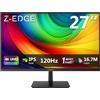 Z Z-Edge Z-Edge Monitor Gaming 27 Pollici 4K, UHD (3840x2160),120Hz - IPS, 1 ms MPRT, 250 CD/m², HDR10, FreeSync, 2X DP + 2X HDMI, compatibile VESA, Nero