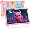 VESWWE Tablet per Bambini 7 Pollici 32GB Android Tablet Bambini con WiFi Custodia Protettiva Controllo Genitori Software di Apprendimento Preinstallato 3 a 6 anni (Rosa)