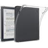 RSAquar Tenano Custodia Trasparente per Kobo Libra Colour (Modello: N428, Rilascio 2024) / Libra 2 Modello 2021, Copertura Posteriore Leggera e Anti-Graffio in Silicone, Trasparente