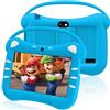 VESWWE Tablet Educativo per Bambini 7 Pollici Android Tablet Bambini con WiFi Bluetooth Doppia Fotocamera 32GB ROM Controllo Parentale Custodia Protettiva (Blu)