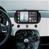 ACAVICA Autoradio Android per Fiat 500 2007-2015 - 9 Schermo Touch HD, Wireless CarPlay/Android Auto, Bluetooth 5.0, DSP Audio, GPS, WiFi, FM/DAB+, Stereo, Plug & Play, Supporto Retrocamera