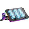 EMPIRE GAMING - Guardian C900 Raffreddatore per PC Portatile 12'' a 17'' - 9 Ventole - Controller LCD - 10 Modalità RGB - 6 Velocità - 7 Altezze Regolabili - Supporto Rimovibile