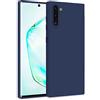 MyGadget Cover per Samsung Galaxy Note 10 - Custodia in Silicone Morbido a Doppio Strato - Case con Protezione Fotocamera & Fodera Interna Antigraffio - Blu scuro