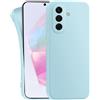 MyGadget Cover compatibile con Samsung Galaxy A36 5G - Custodia Protettiva in Silicone Morbido - Case TPU Flessibile - Ultra Protezione Antiurto & Antiscivolo Blu Chiaro