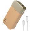 JUOVI Power Bank 20000mAh Caricatore Portatile, 35W Ricarica Rapida Batteria Esterna PD 3.0 QC 4.0 con Display LED, Batteria da Viaggio con 2 porte USB C e 2 porte USB A per iPhone serie 16/15/14