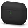 Elago Originale Custodia Silicone Compatìbile con AirPods PRO (2019) - 360° Protezione Completa del Corpo, Premium Silicone [Adatta Comprovata] (Nero)